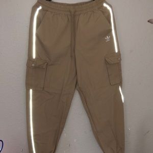 Reflective Adidas cargo pants